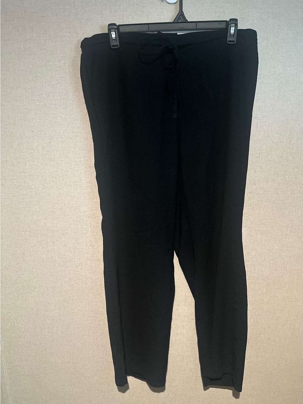 Venezia Jeans Size 18/20 Black Drawstring Wide-Leg Pants